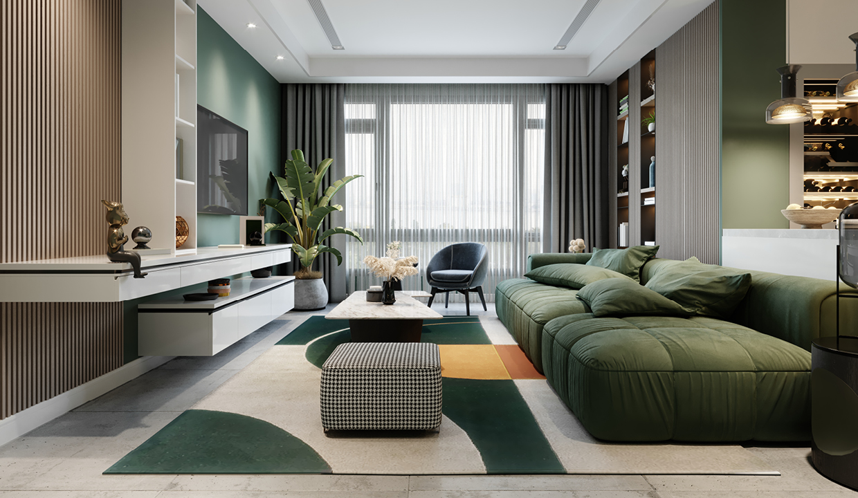 Osio Sotto_Residence Il Giardino_living room_4